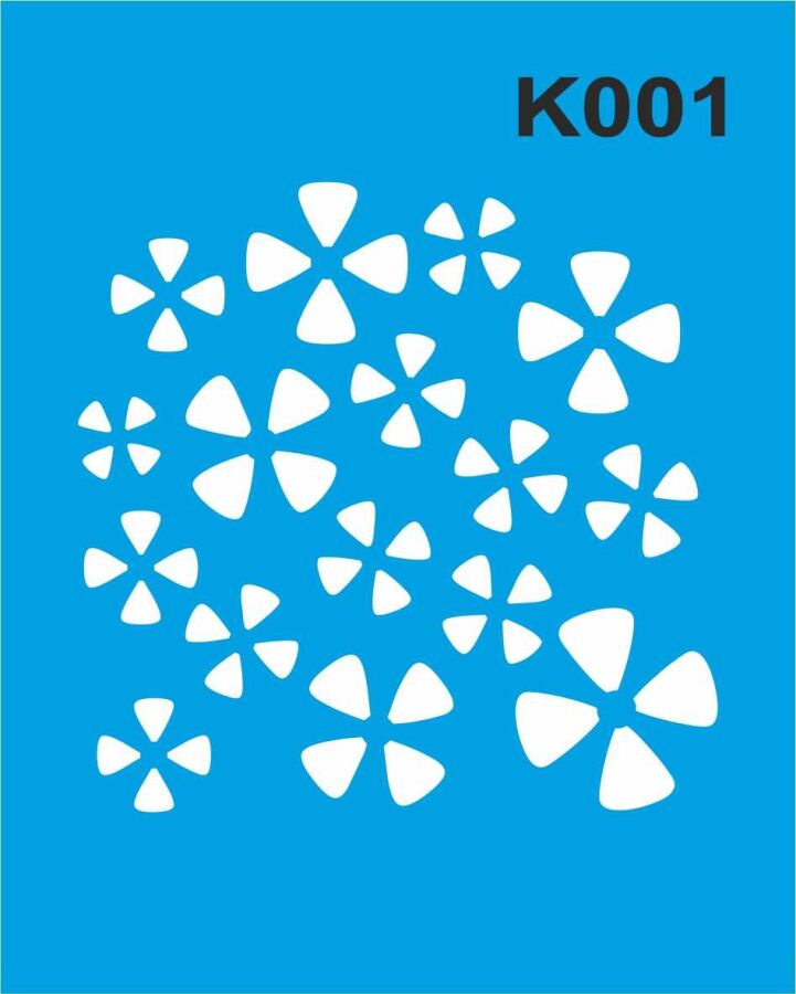 Küçük Şablon Seti 1 (10 Parça) - 11