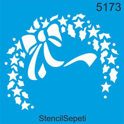 Kurdela Deseni - Stencil Şablon - 1