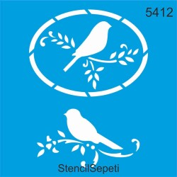 Kuşlar - StencilSepeti
