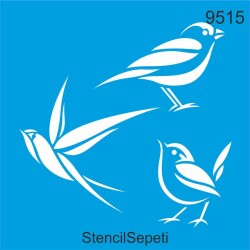 Kuşlar - StencilSepeti