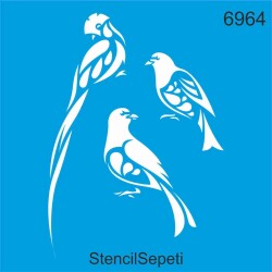 Kuşlar - StencilSepeti
