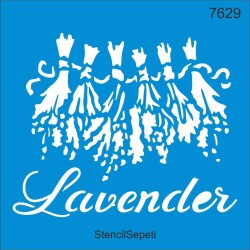Lavanta - StencilSepeti
