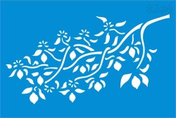 Limon Ağacı - StencilSepeti