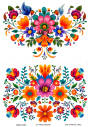 Lineart Pirinç Dekopaj - MF2- 29x42cm - Lineart Craft