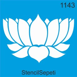 Lotus Çiçeği - StencilSepeti