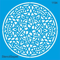 Mandala Desen - StencilSepeti
