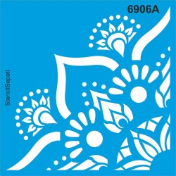 Mandala-Stencil-Boyama-Şablonu - StencilSepeti