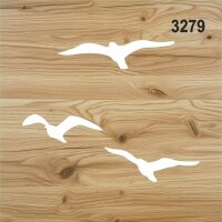 Martılar - Stencil Şablon - 2