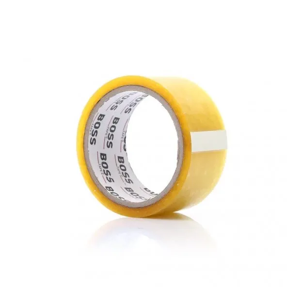 Boss Şeffaf Akrilik Koli Bandı 45 mm X 100 Metre - 1