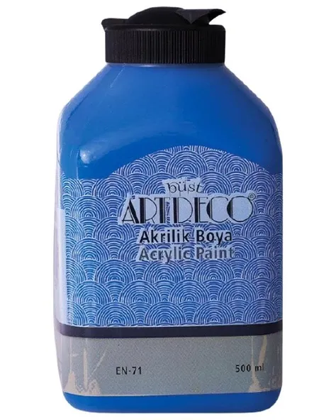 Artdeco Akrilik Boya 500 ml Mavi 3610 - 1
