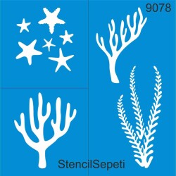 Mercan - StencilSepeti