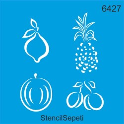 Meyveler - StencilSepeti