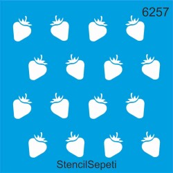 Mini Çilek - StencilSepeti