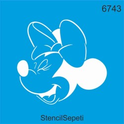 Minnie - StencilSepeti