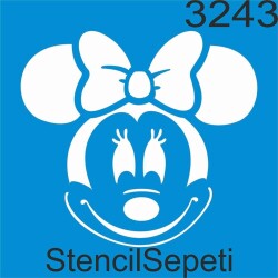 Minnie Mouse - StencilSepeti
