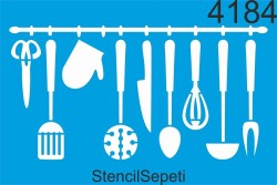 Mutfak Aletleri - StencilSepeti