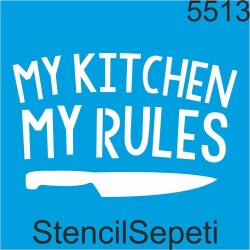Mutfak Kuralları - StencilSepeti