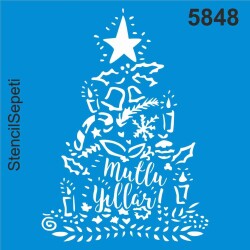 Mutlu Yıllar - StencilSepeti