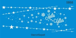 Mutlu Yıllar - StencilSepeti
