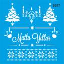 Mutlu Yıllar - StencilSepeti