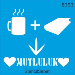 Mutluluğun Formülü - StencilSepeti
