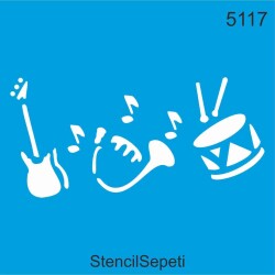 Müzik Aletleri - StencilSepeti
