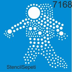 Noktalı Desen - StencilSepeti