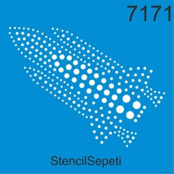 Noktalı Desen - StencilSepeti