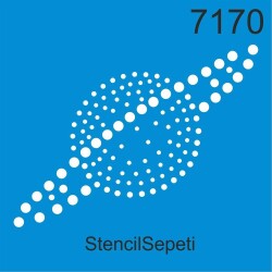 Noktalı Desen - StencilSepeti