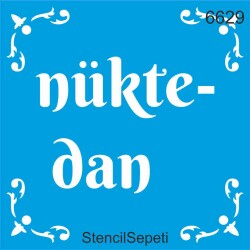 Nüktedan - StencilSepeti