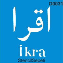 Oku - İkra - StencilSepeti