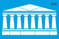 Olimpos Zeus Tapınağı - Stencil Boyama Şablonu - 1