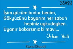 Orhan Veli - StencilSepeti