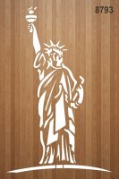 Özgürlük Anıtı - Stencil Boyama Şablonu - 2