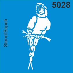 Papağan - StencilSepeti