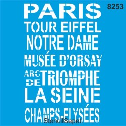 Paris - StencilSepeti