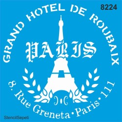 Paris Oteli - Grand Hotel De Roubaix - StencilSepeti