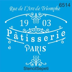 Pastane - StencilSepeti