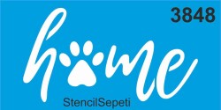 Patili Kenar Deseni - Stencil Şablon - StencilSepeti