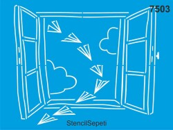 Pencere - StencilSepeti