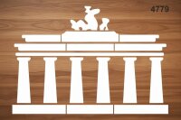 Poseidon Tapınağı - Stencil Boyama Şablonu - 2