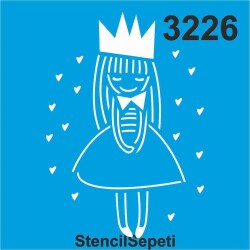 Prenses - StencilSepeti