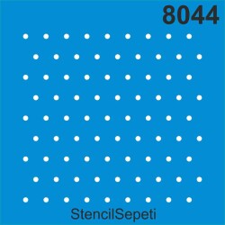 Puantiyeli Desen - StencilSepeti