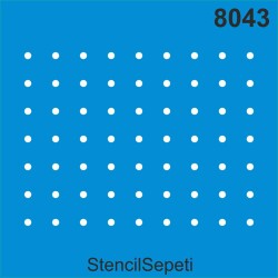 Puantiyeli Desen - StencilSepeti