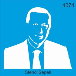 Recep Tayyip Erdoğan - StencilSepeti