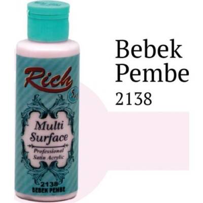 Rich Gold Multisurface Akrilik Boya Bebek Pembe 2138 - 1