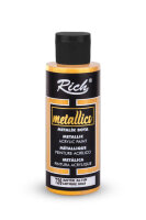 Rich Metalik Akrilik Boya 120 ml Antik Altın 3958 - Rich