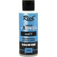 Rich Su Bazlı Mat Vernik 120cc - Rich