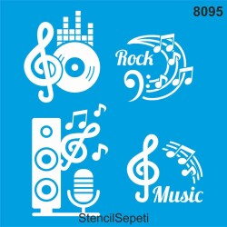 Rock Müzik - StencilSepeti