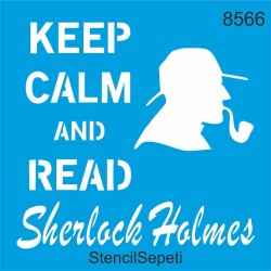 Sakin Ol ve Sherlock Oku! - StencilSepeti